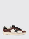 stardan calfskin leather sneakers with glitter details