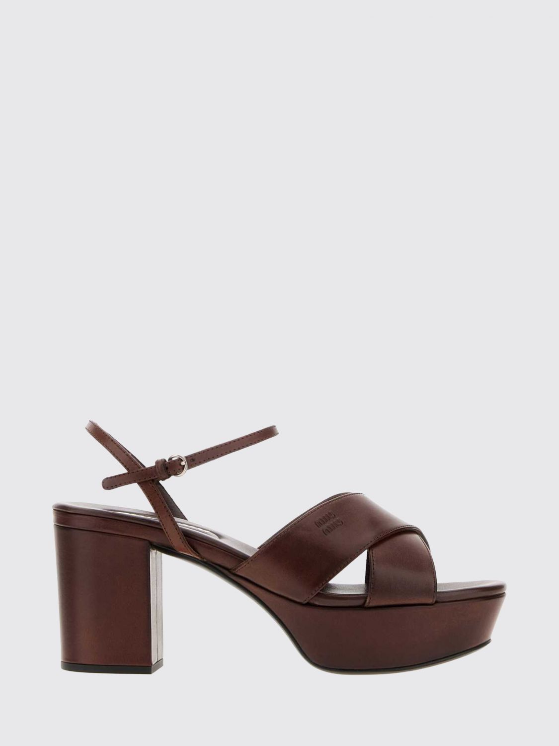 woman's heeled sandal
