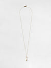 sardine gold-plated silver necklace with pendant