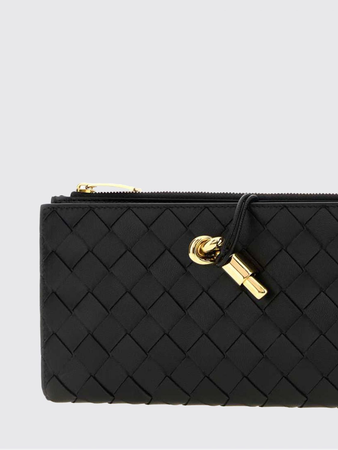 andiamo intrecciato nappa continental wallet