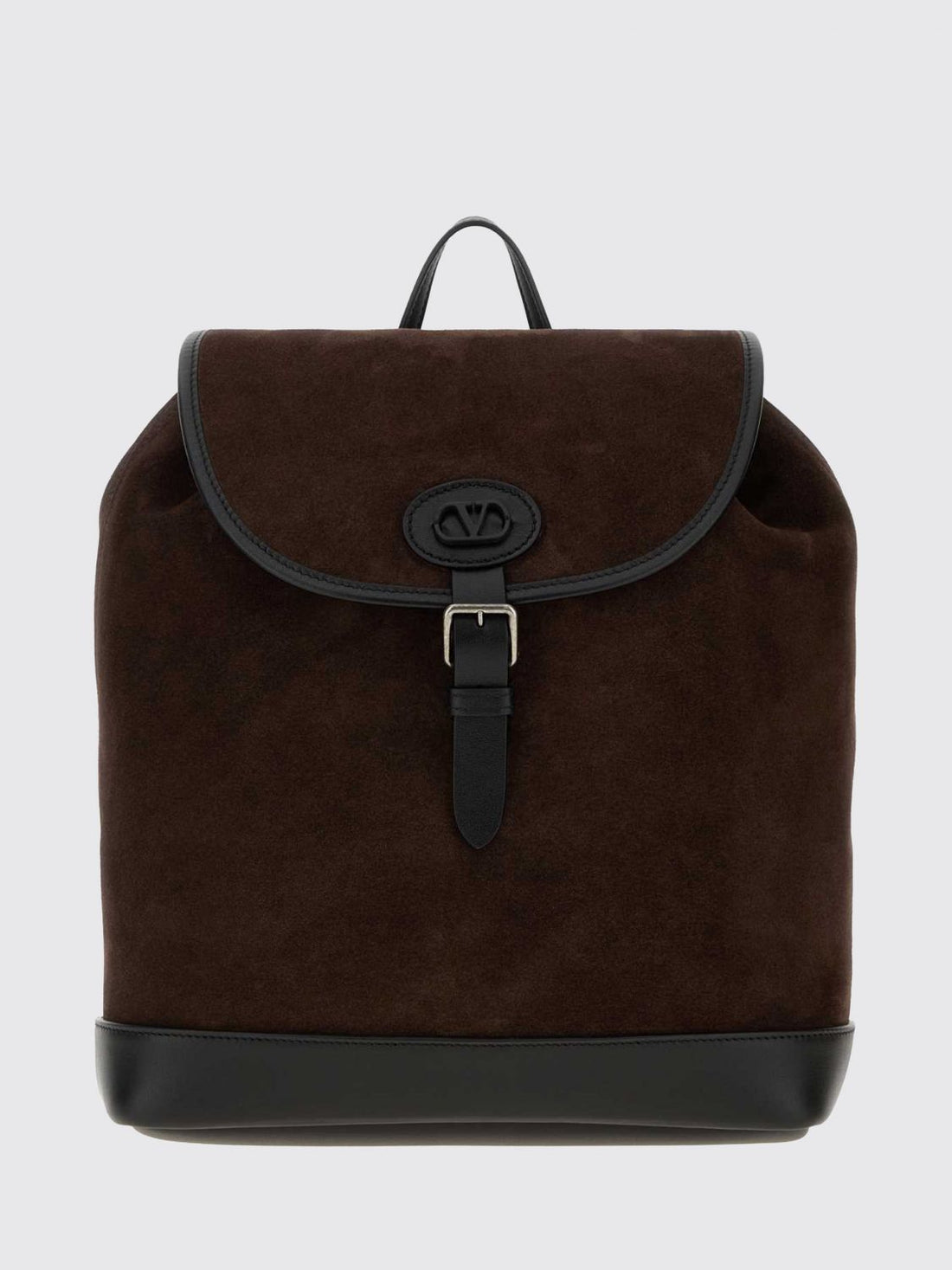VALENTINO GARAVANI OS antibes suede backpack with vlogo signature