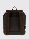 antibes suede backpack with vlogo signature