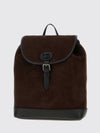 antibes suede backpack with vlogo signature
