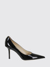 love patent leather pumps with high stiletto heel