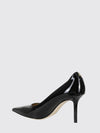 love patent leather pumps with high stiletto heel