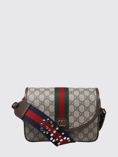 ophidia mini crossbody bag in gg supreme fabric with monogram