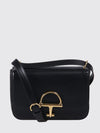 siena calfskin leather crossbody bag with horsebit detail