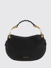wishbone leather mini handbag with removable shoulder strap