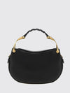 wishbone leather mini handbag with removable shoulder strap