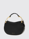 wishbone leather mini handbag with removable shoulder strap