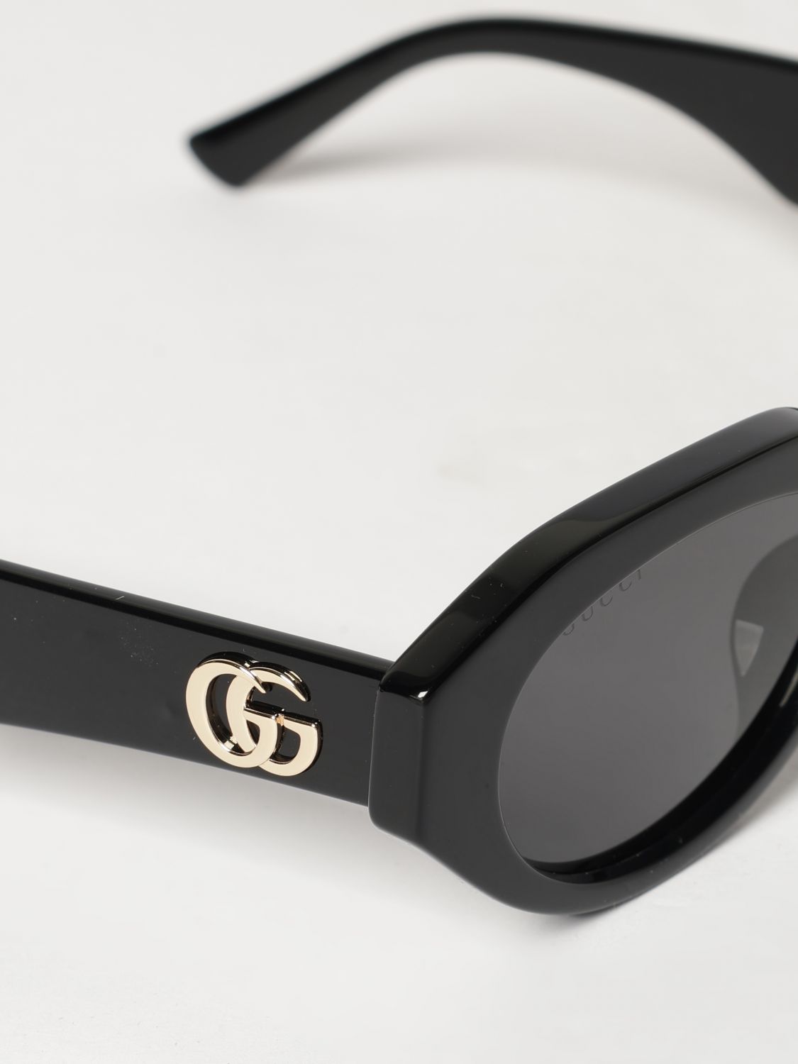 gg monogram acetate cat-eye sunglasses