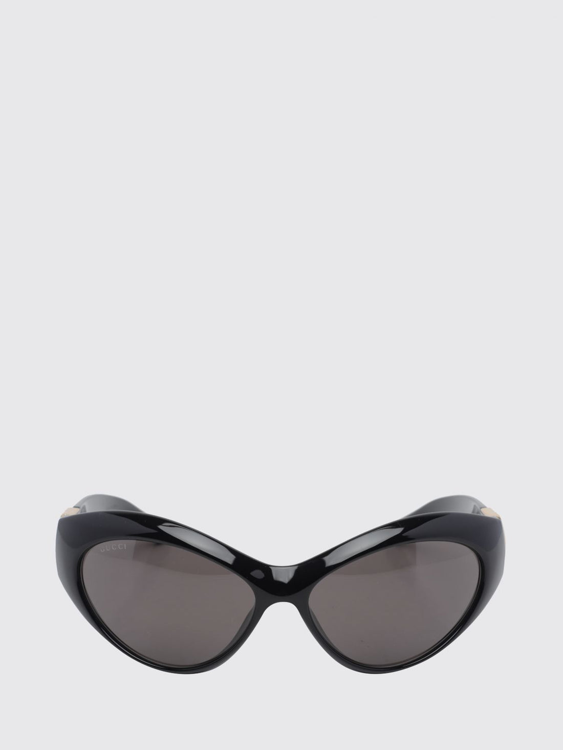 GUCCI OS cat-eye acetate sunglasses with rounded shape and gg logo