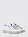 hi star leather platform sneakers with laminated details
