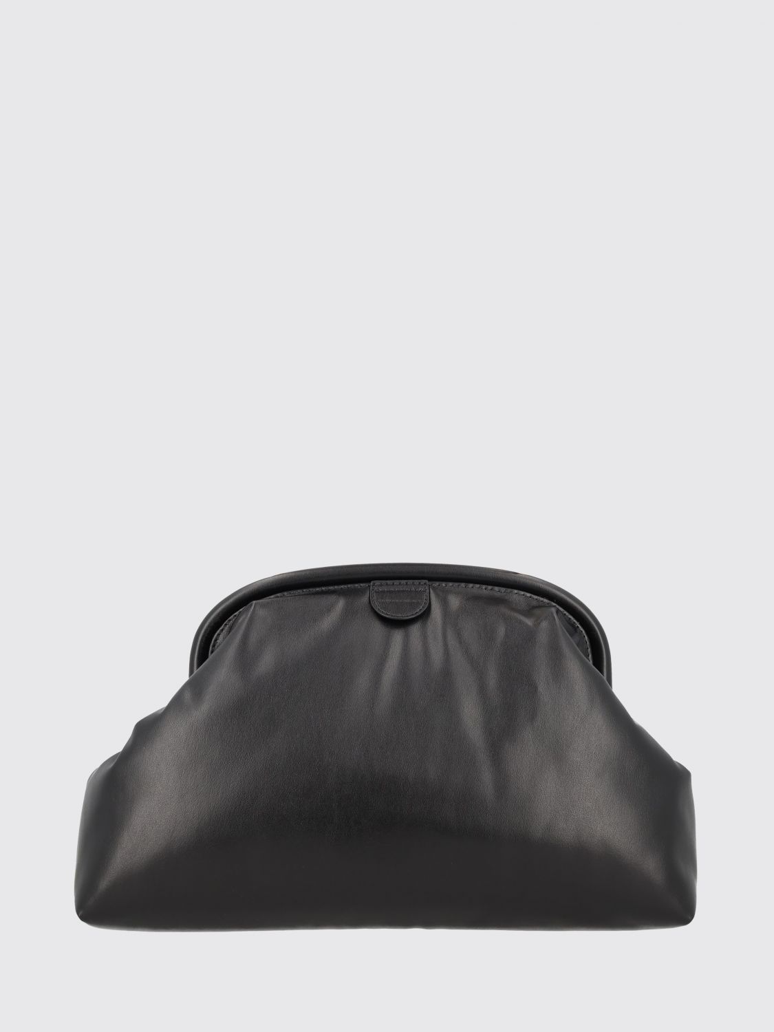 flared falabella clutch with removable chain strap