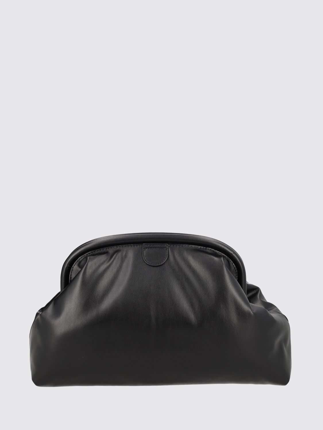 flared falabella clutch with removable chain strap