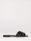 tribute smooth calf leather low-heeled mule sandals