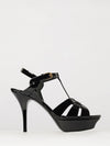 tribute patent leather high heel platform sandals