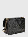 niki shoulder bag in quilted calfskin with ysl monogram