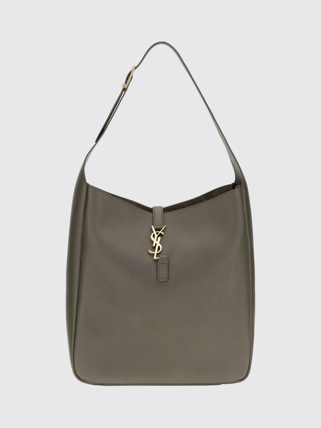 le 5 à 7 shoulder bag in smooth calfskin with pouch