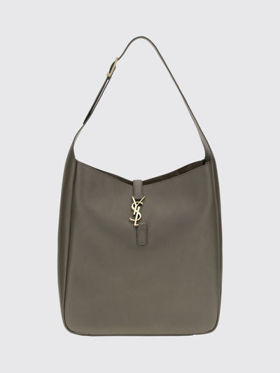le 5 à 7 shoulder bag in smooth calfskin with pouch