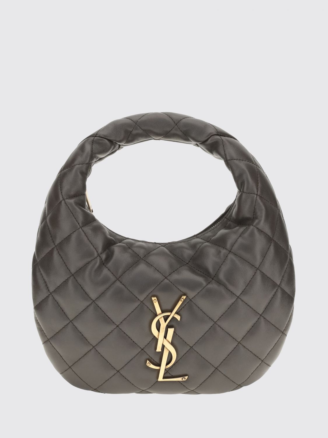icarino handbag in matelassé nappa with ysl monogram