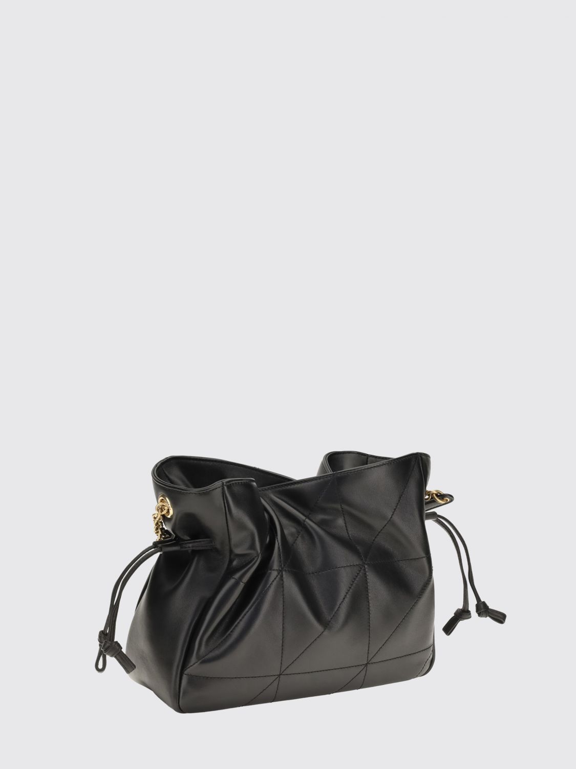 jamie small quilted lambskin bucket bag
