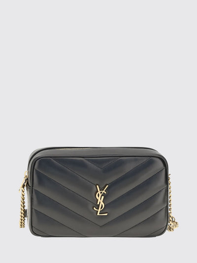 loulou mini bag in matelassé lambskin with monogram