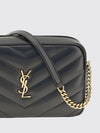 loulou mini bag in matelassé lambskin with monogram
