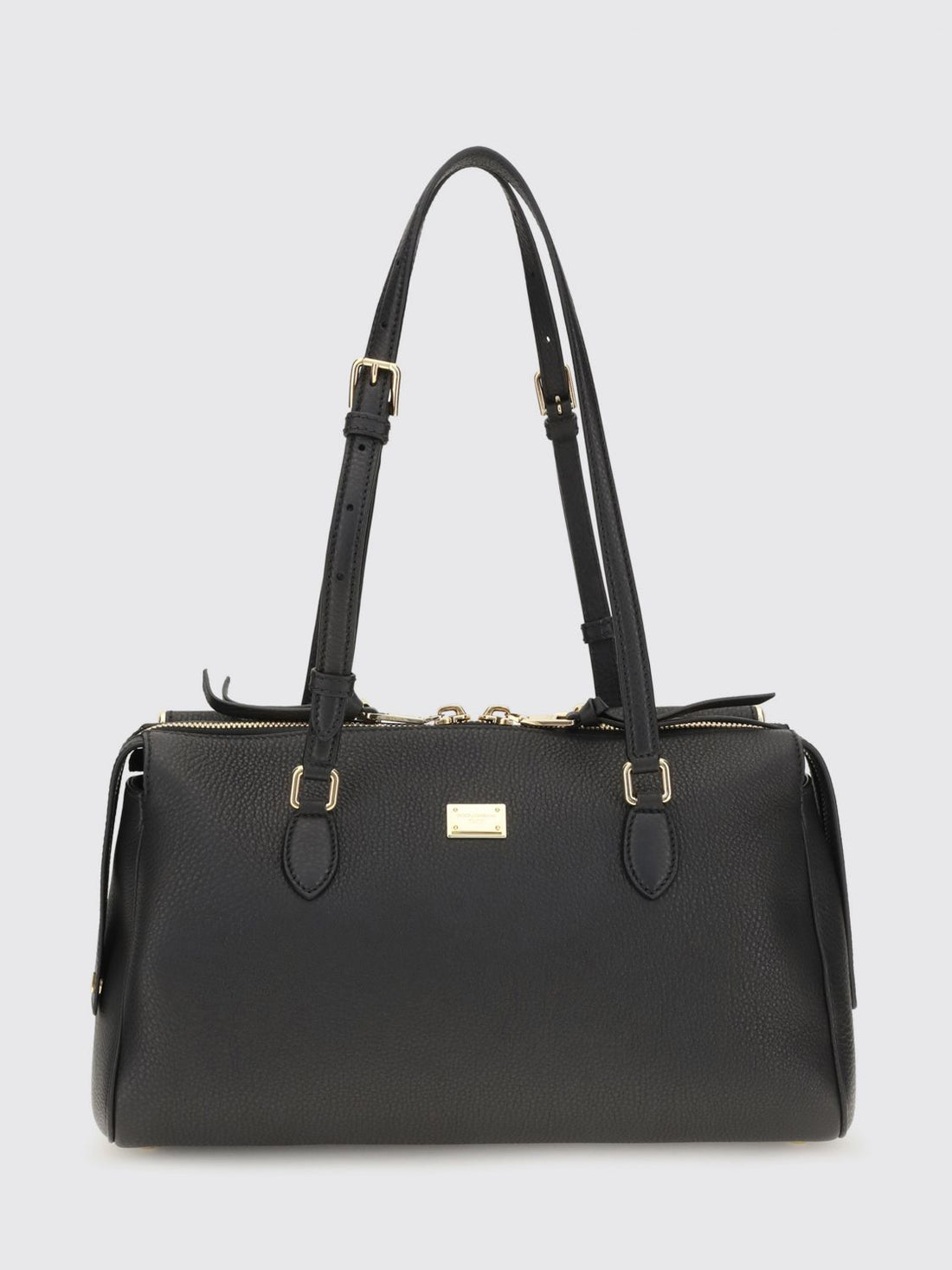 DOLCE &amp; GABBANA OS vittoria grained calfskin shoulder bag
