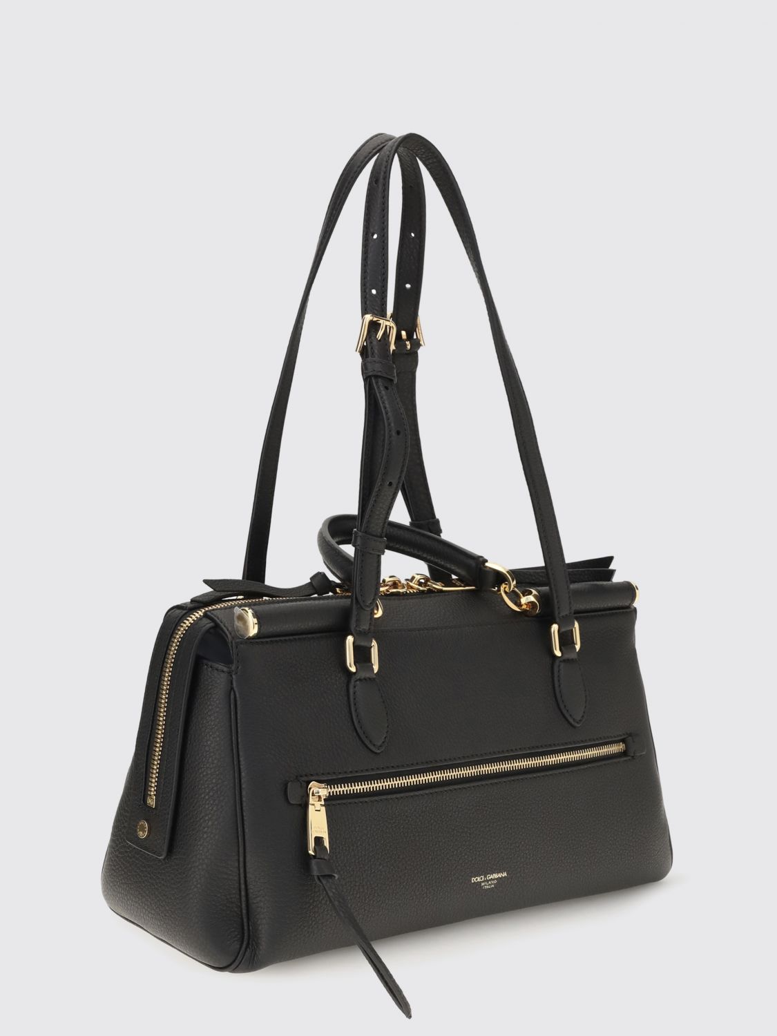 vittoria grained calfskin shoulder bag