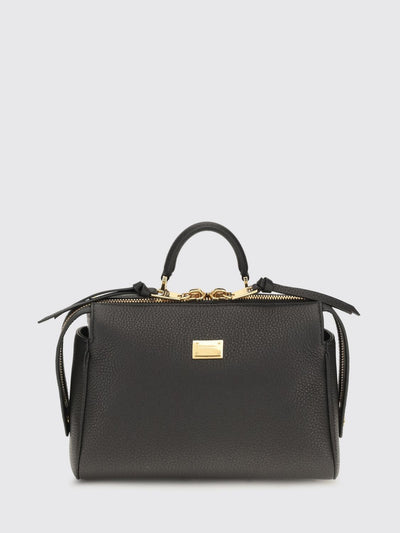vittoria grained calfskin leather handbag with shoulder strap