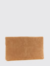 suede calfskin envelope clutch with ysl monogram