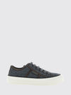 virgin wool platform sneakers with monili embellishment