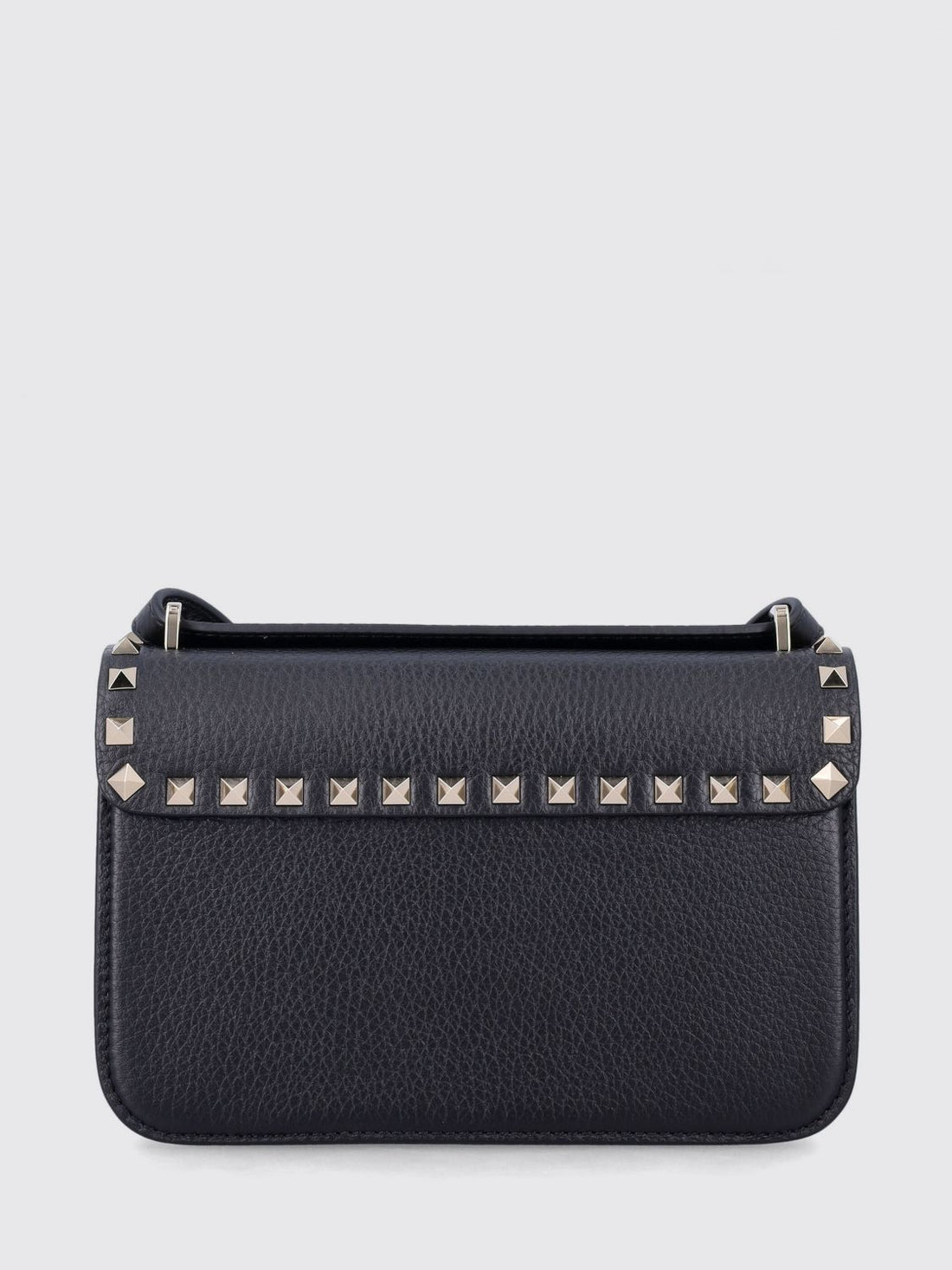 VALENTINO GARAVANI OS rockstud grained calfskin leather crossbody bag