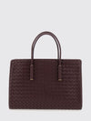 barbara intrecciato lambskin handbag