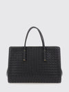 barbara intrecciato lambskin handbag