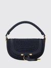 marcie small hobo bag chloé in raffia with braided leather handle