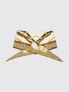 silk belt with gg monogram print and horsebit detail