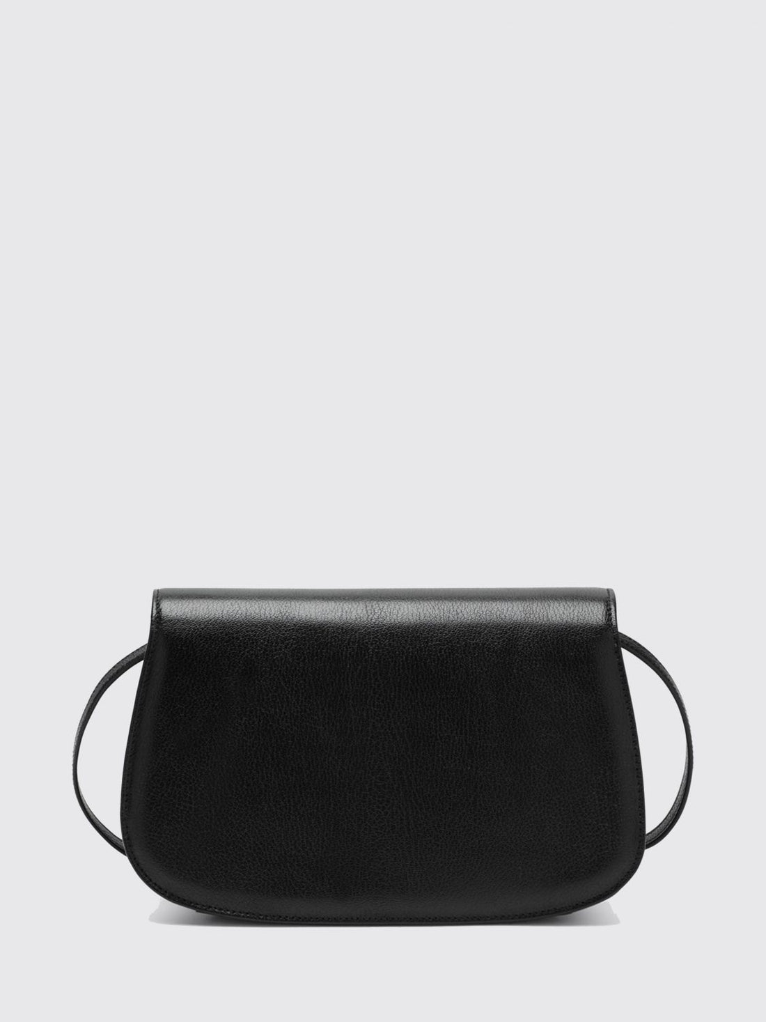 GUCCI OS bamboo small goat leather shoulder bag with turn-lock closure