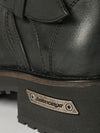 venom mid-calf calfskin leather biker boots