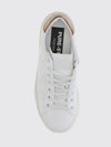 pure-star bicolor smooth calf leather sneakers with rear logo