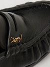le loafer penny loafers in smooth lambskin with ysl monogram
