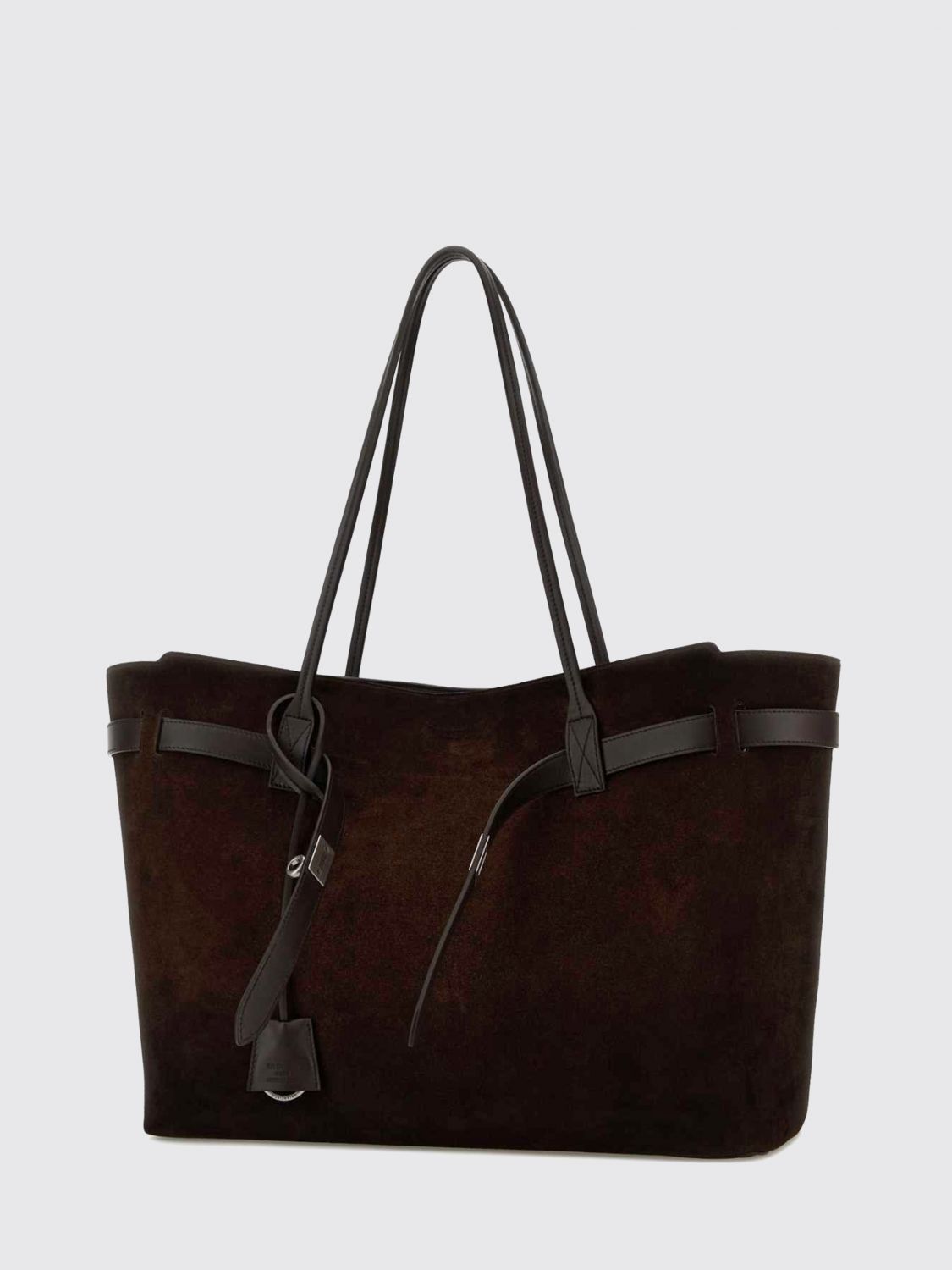 bel air large calfskin leather shoulder bag with turn-lock closure