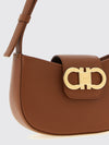 gabry calfskin mini shoulder bag with gancini logo