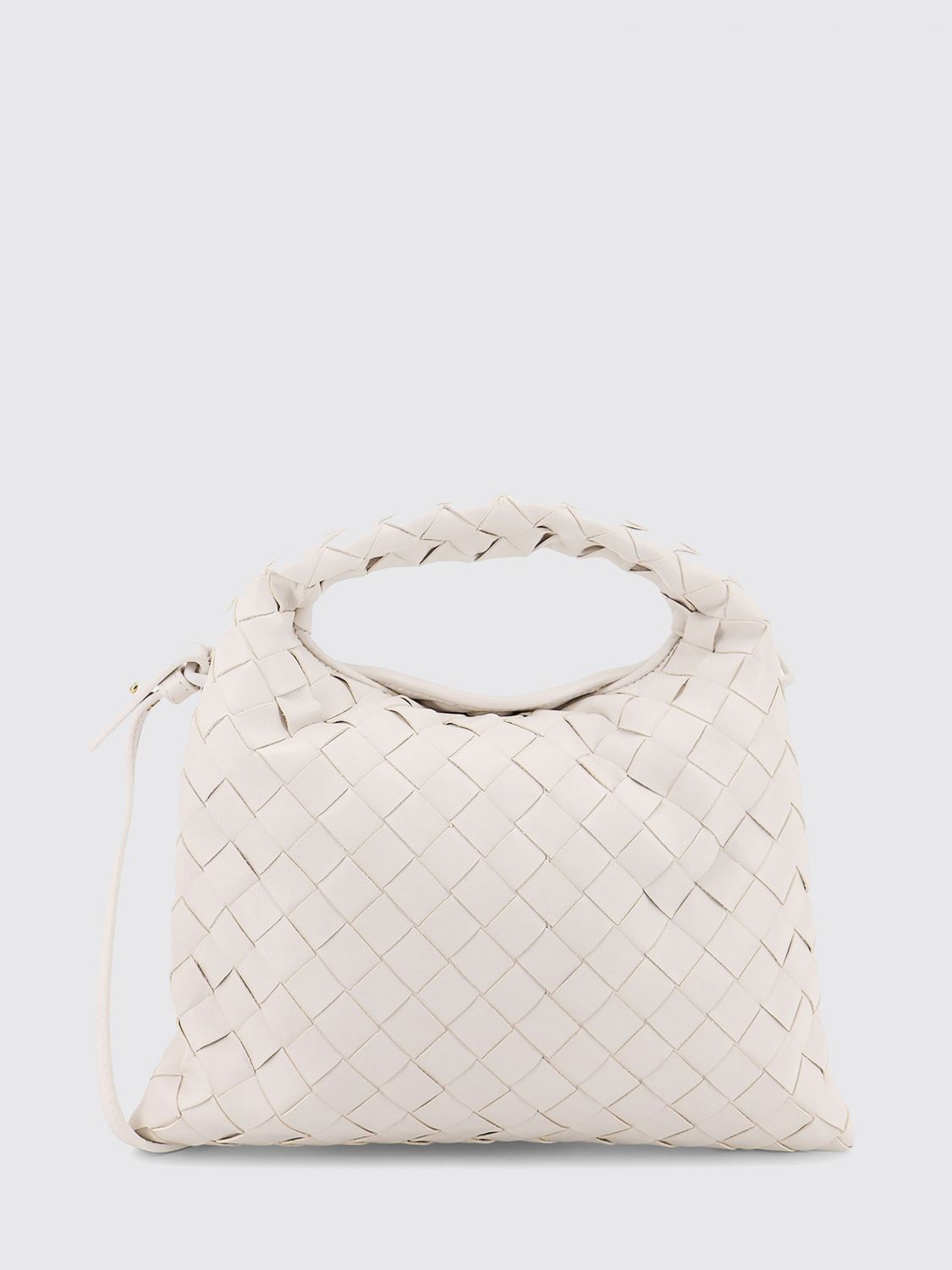 small hop intrecciato calfskin handbag