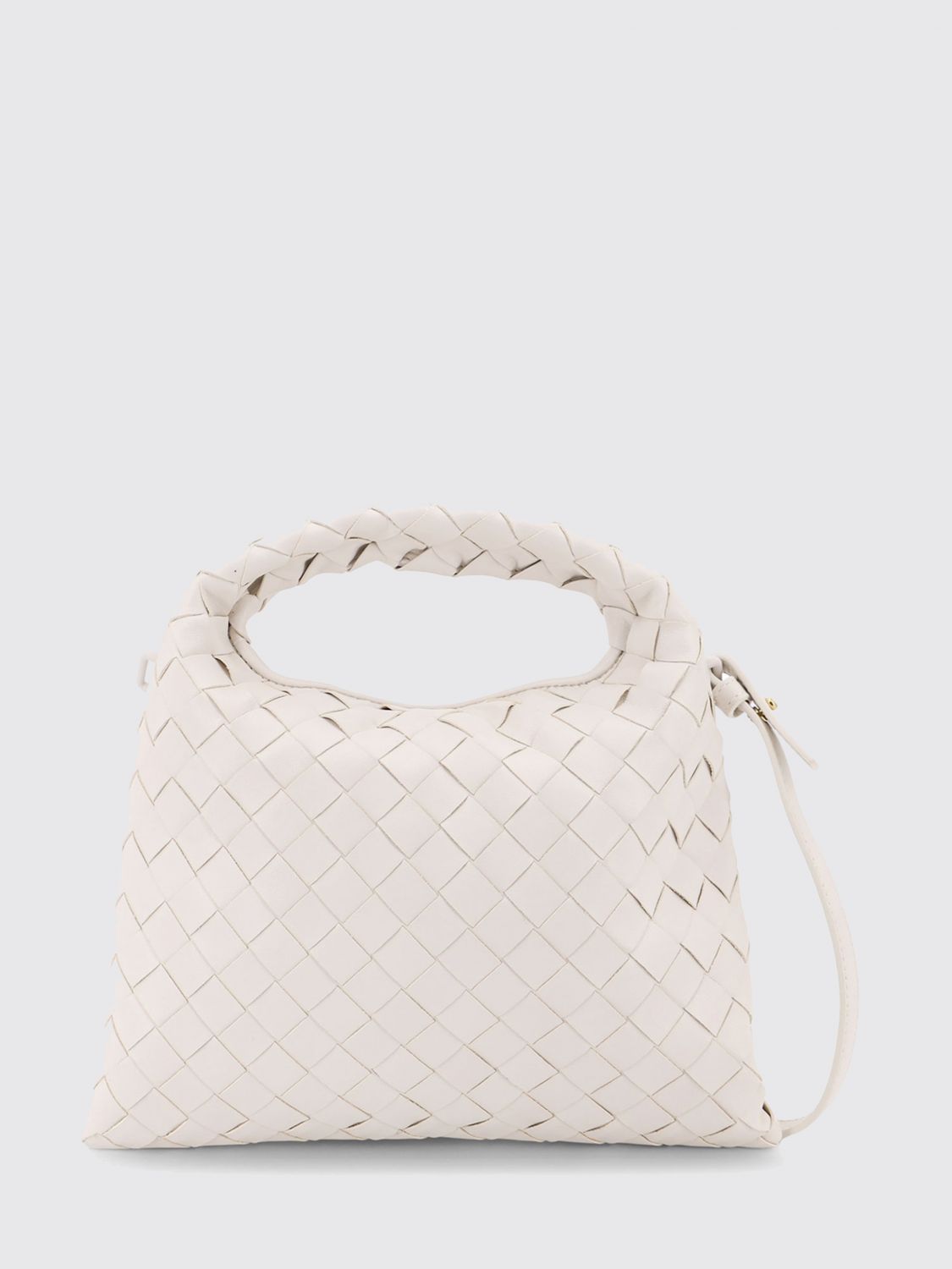 small hop intrecciato calfskin handbag