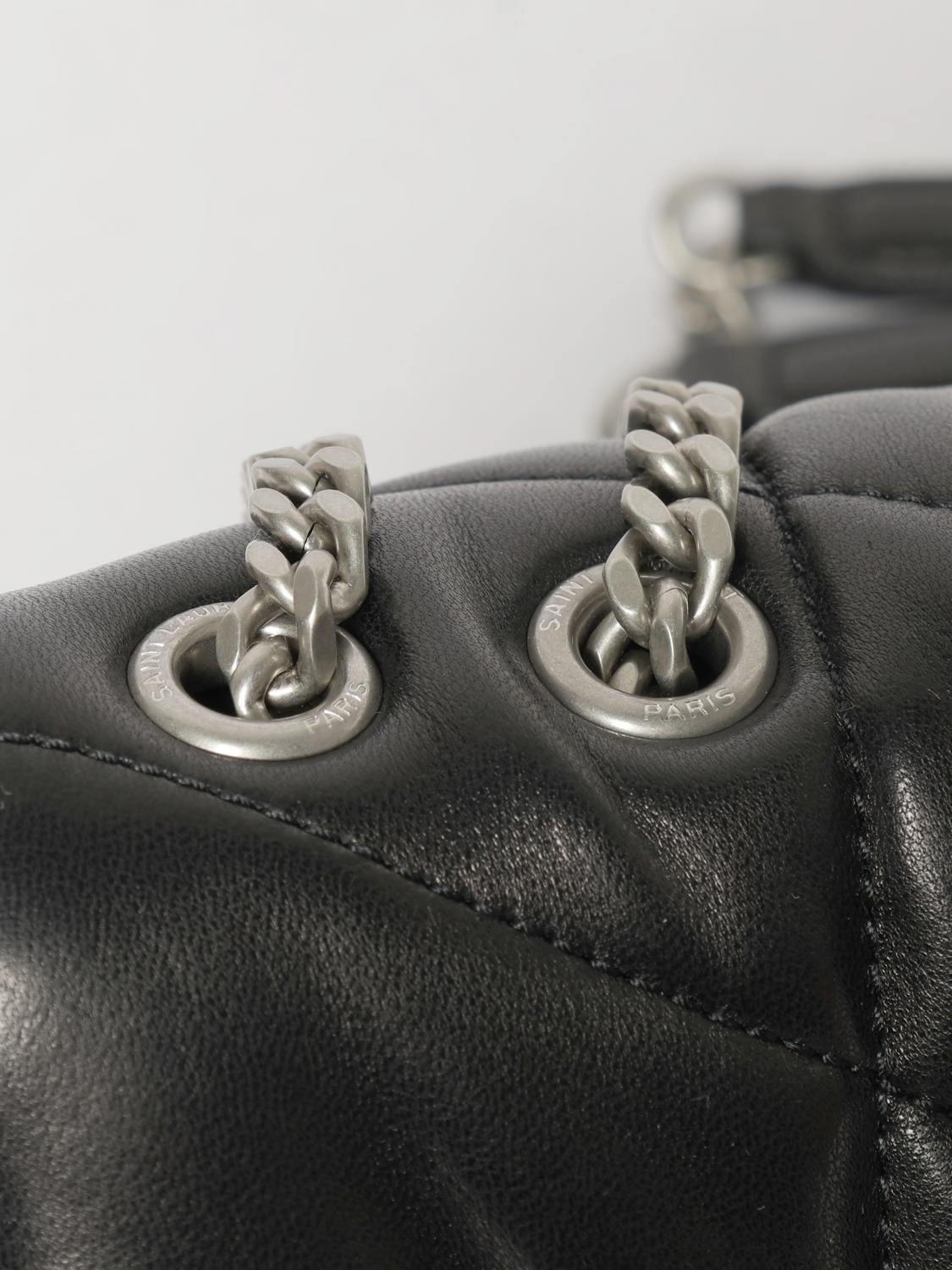 loulou puffer toy shoulder bag in matelassé leather