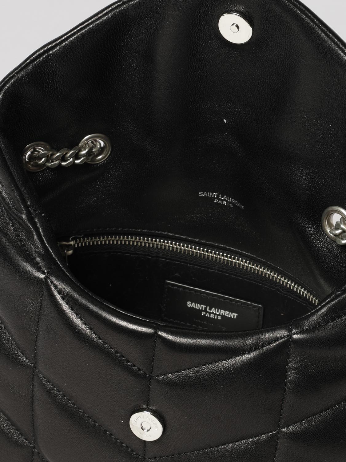 loulou puffer toy shoulder bag in matelassé leather