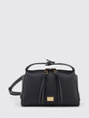 vittoria mini handbag in grained calfskin leather