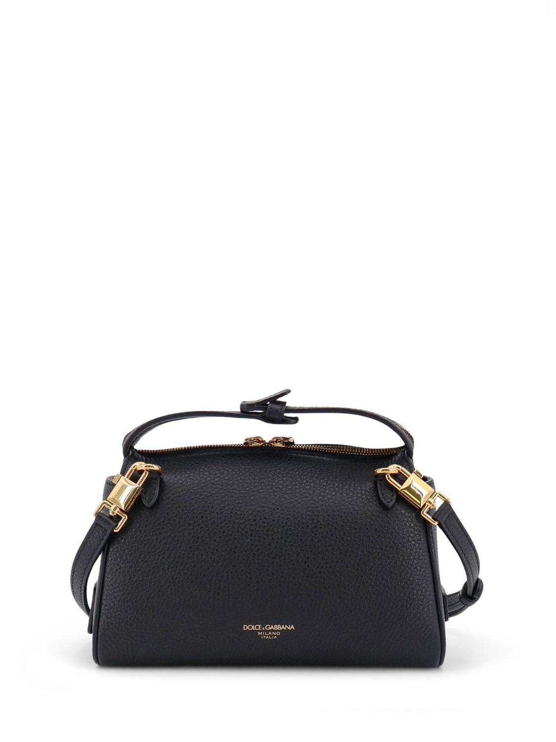 vittoria mini handbag in grained calfskin leather